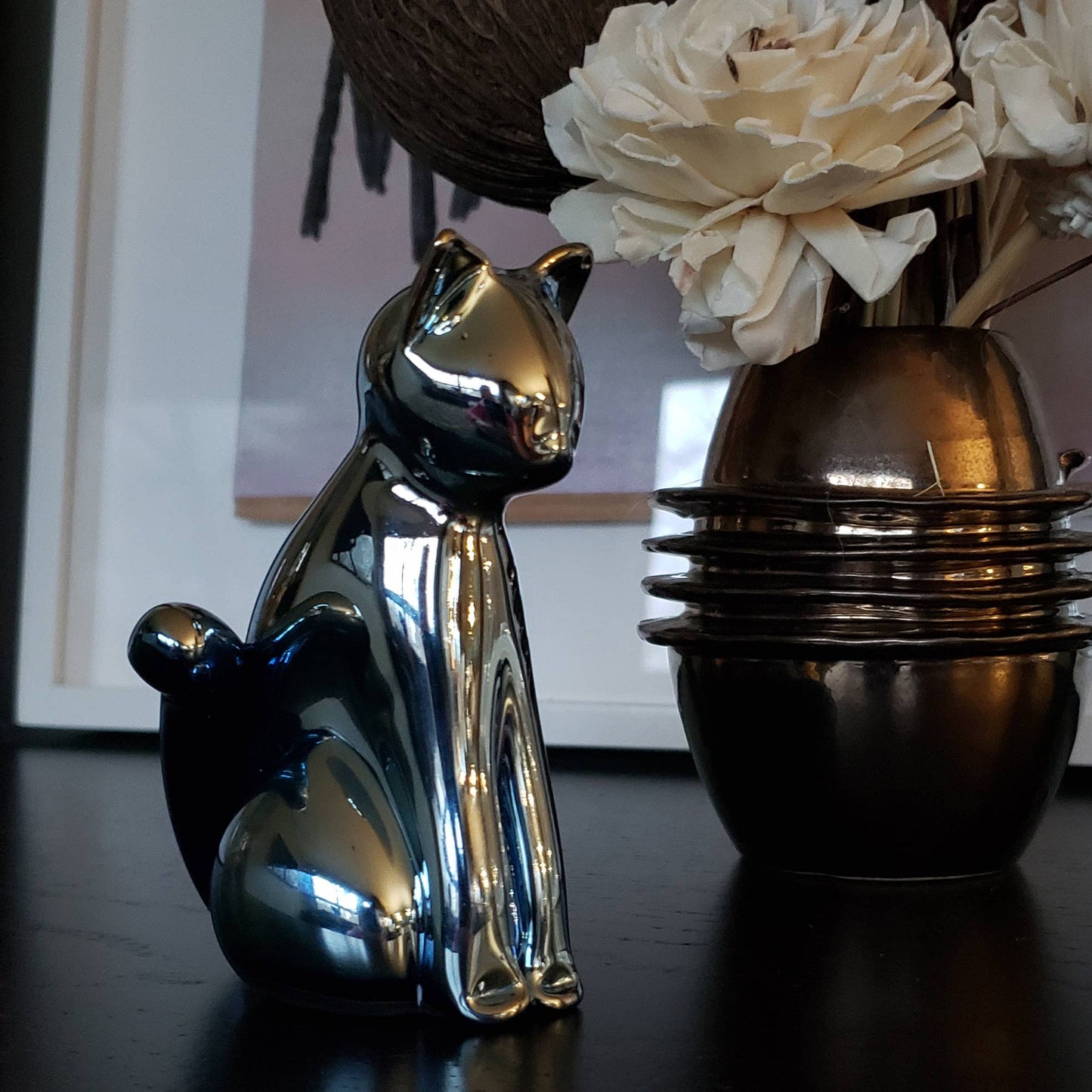Bastet Glass Cat Goddess