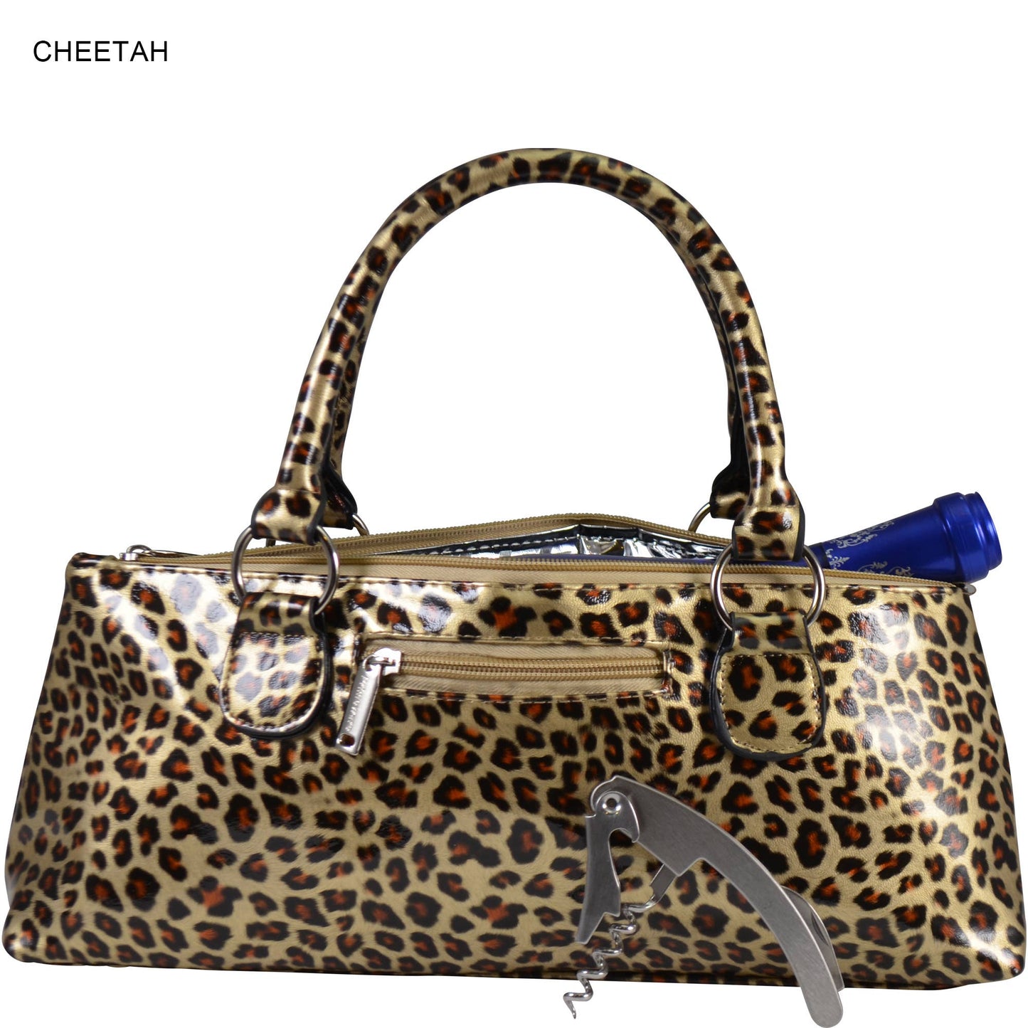 Wine Clutch | Wine Purse Safari Design
