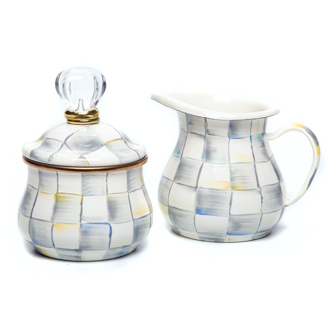 Sterling Check Little Creamer