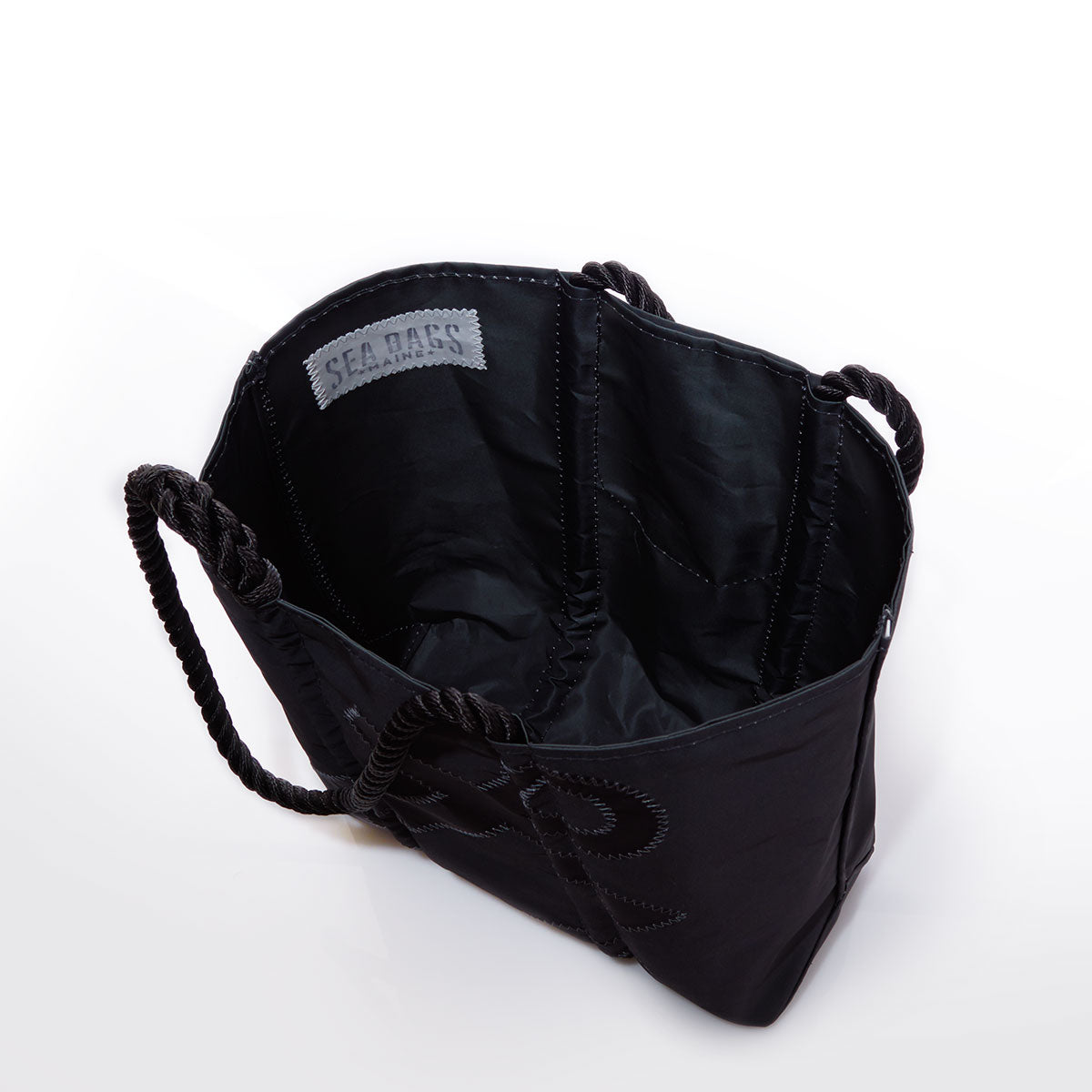 Black on Black Anchor Tote