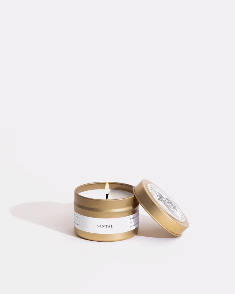 Santal Tin Travel Candle