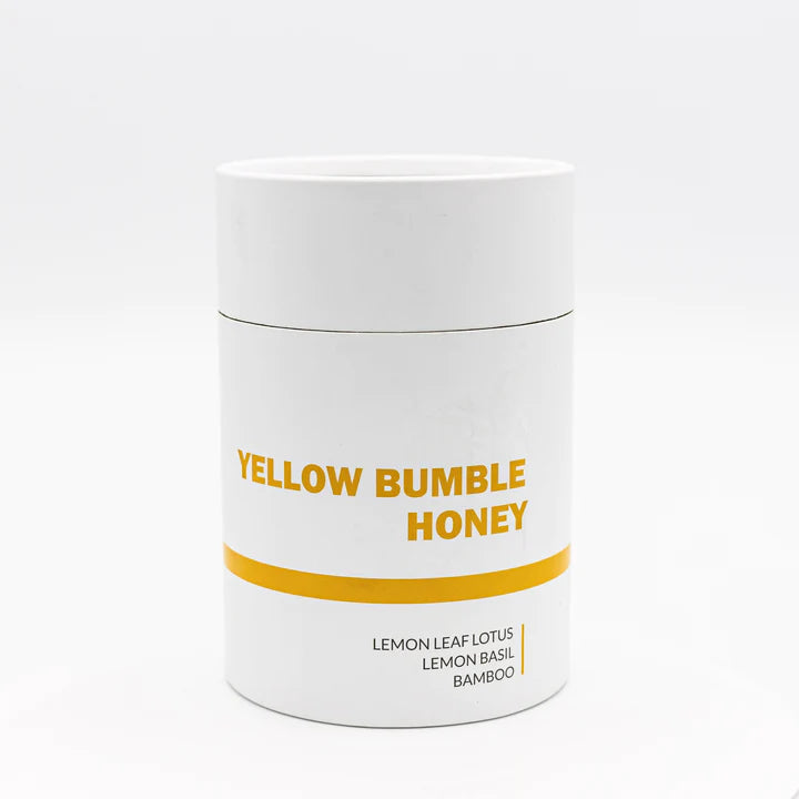 Yellow Bumble Honey Candle