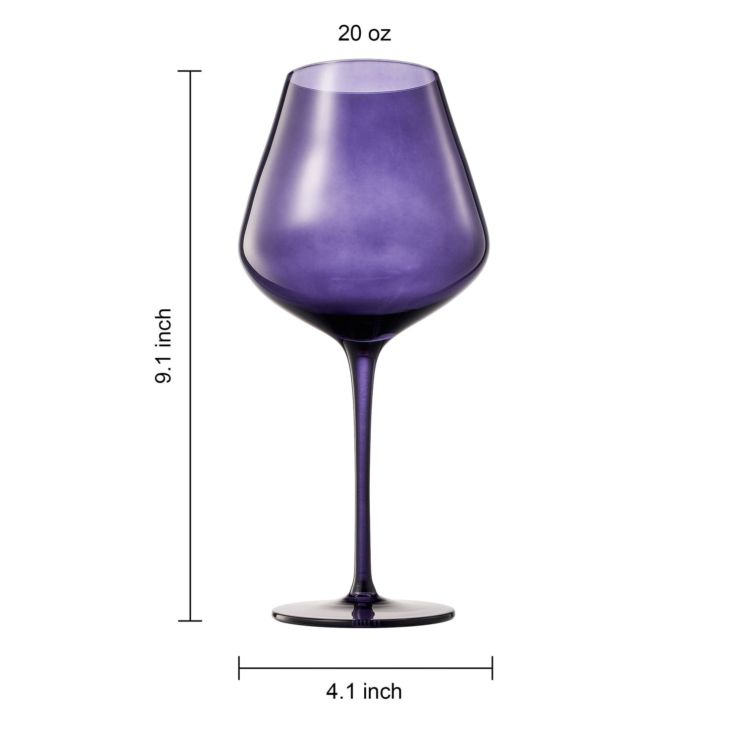 Colors of Santorini, City Wine Glassware | Set of 5