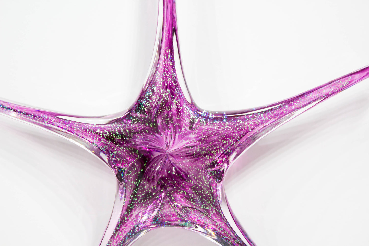 Ornament Star - Amethyst Starry Night Stars