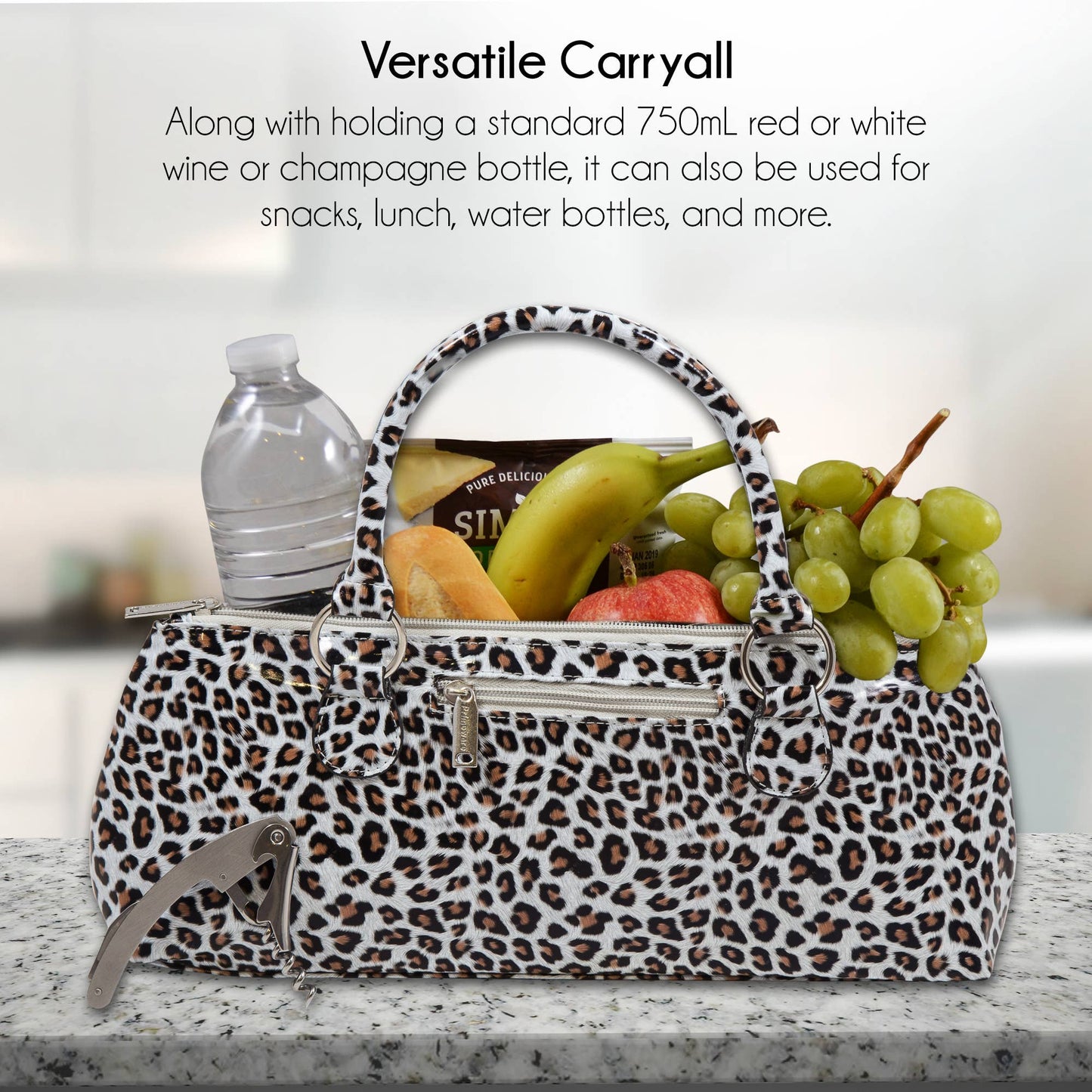 Wine Clutch | Wine Purse Safari Design