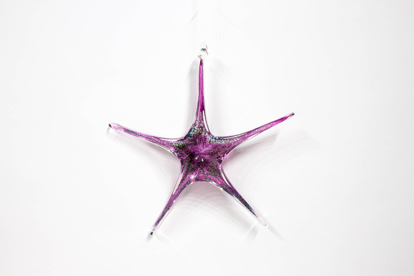 Ornament Star - Amethyst Starry Night Stars