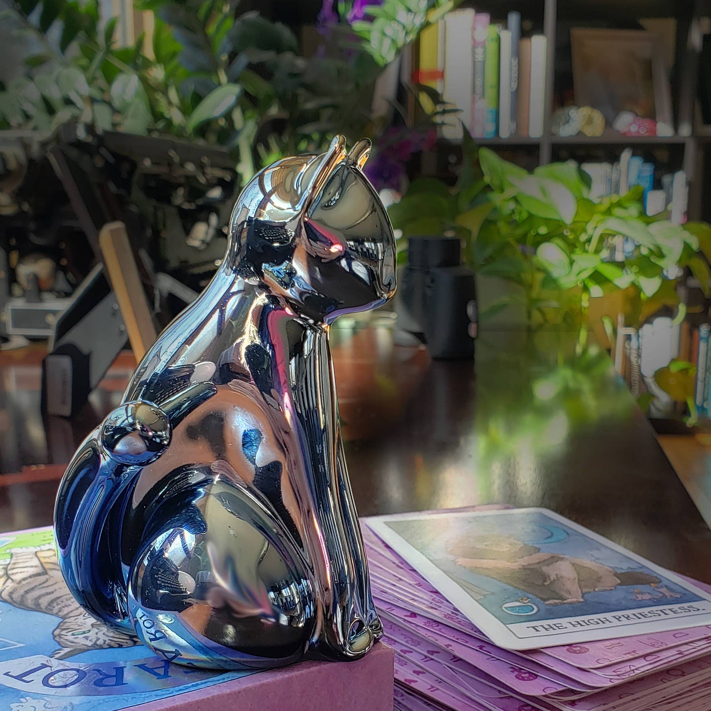 Bastet Glass Cat Goddess