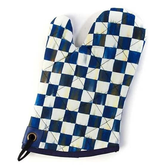 Royal Check Mini Oven Mitt