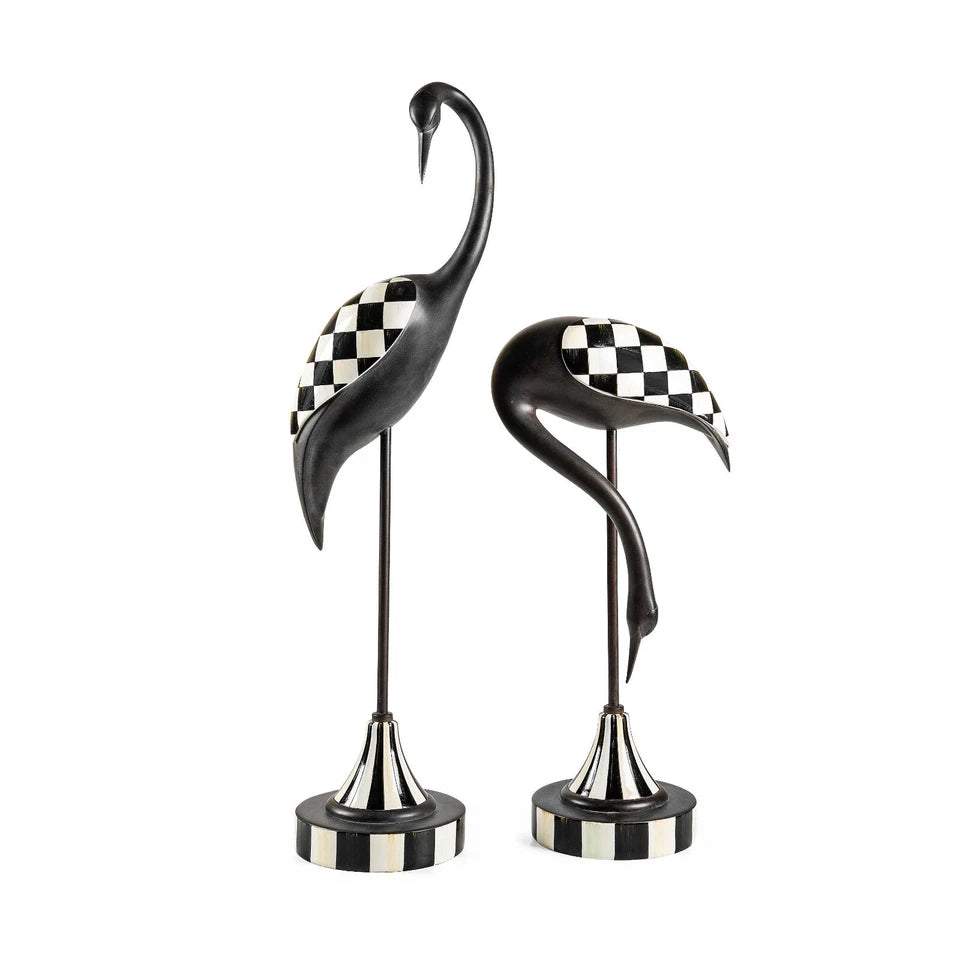 Courtly Check Crane - Tall