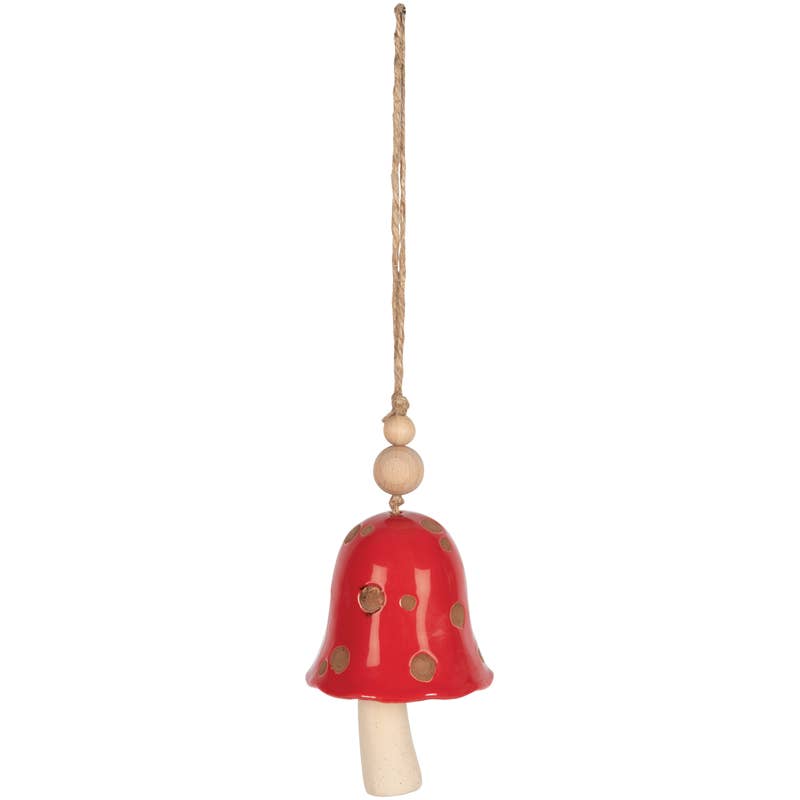 "Toadstool" Cermic Bell
