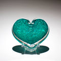 Heart Paperweight - Mint Julep