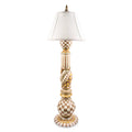 Mocha Check Floor lamp