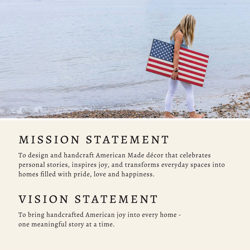 America Est 1776 Twine Sign