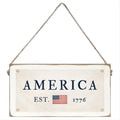 America Est 1776 Twine Sign