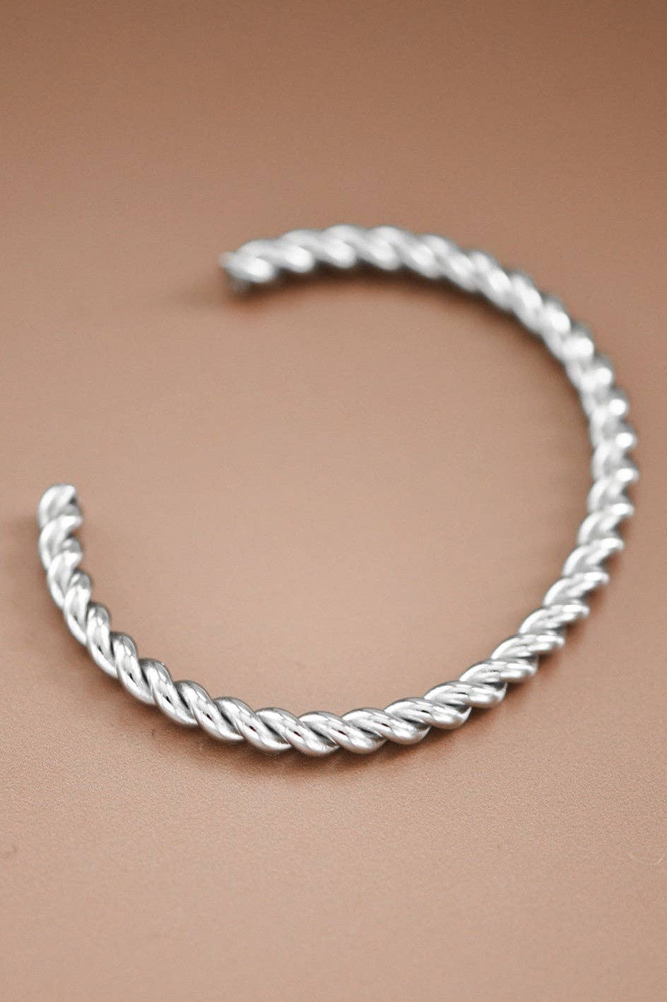 Tarnish-Resistant Waterproof Stainless Steel Cuff - 7207
