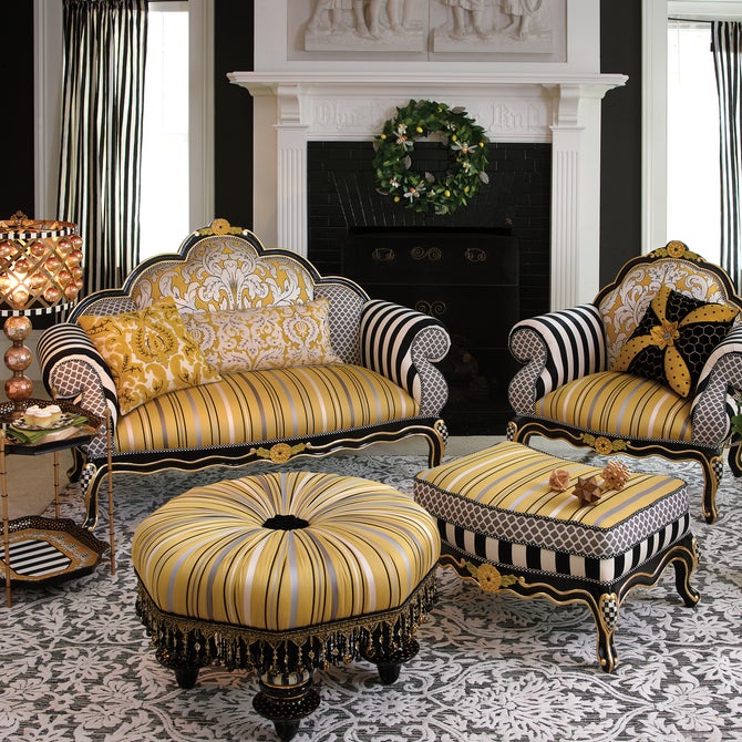 Queen Bee Ottoman