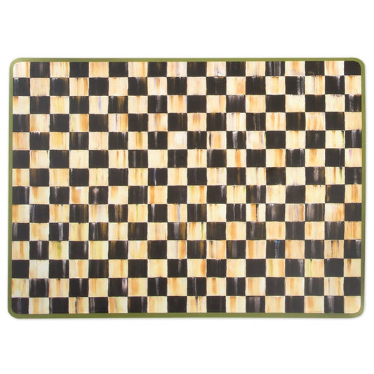 Courtly Check Cork Back Placements
