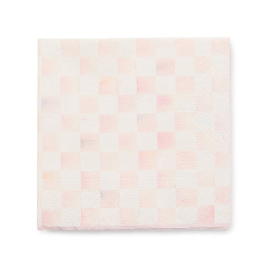 Rosy Check Cocktail Napkins