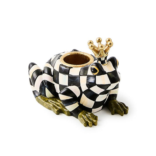 Frog Prince Candle Holder