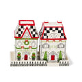 Holly Village Salt & Pepper Set