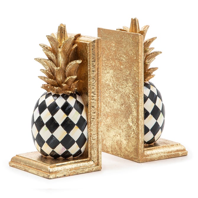 Pineapple Bookends