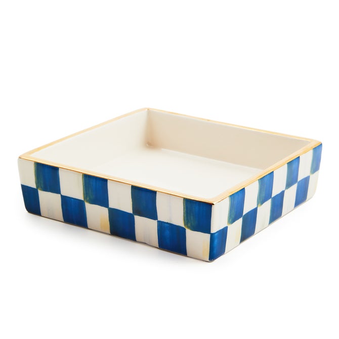 Royal Check Cocktail Napkin Holder