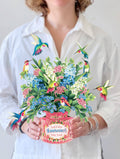 Hummingbird Oasis (8 Pop-up Greeting Cards)