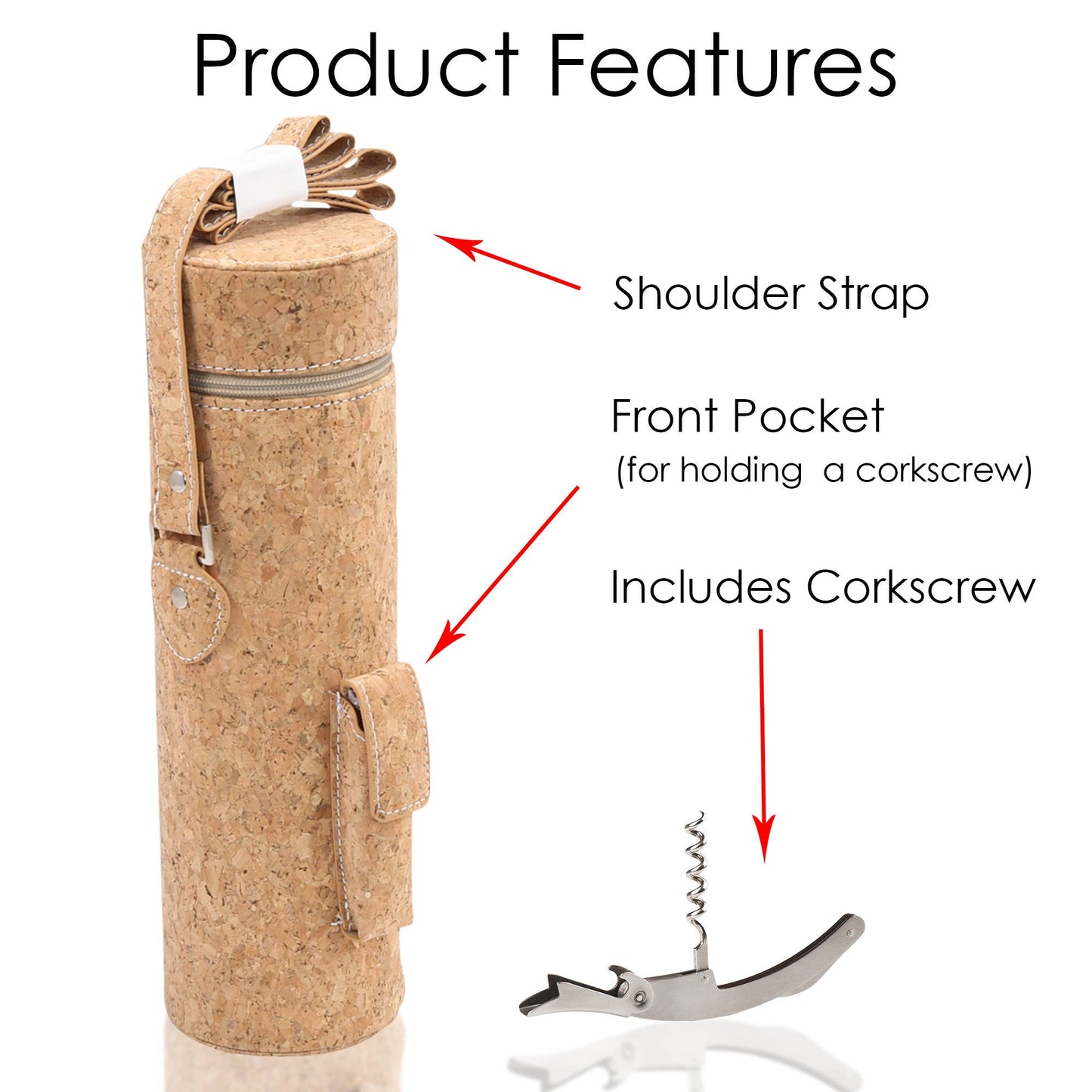 Enclave Wine Single Bottle Carrier