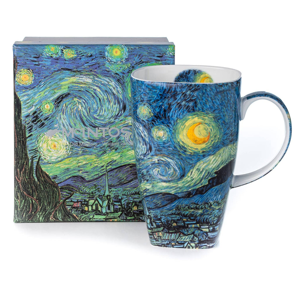 Van Gogh Starry Night Fine Bone China Grande Mug | Gift Box