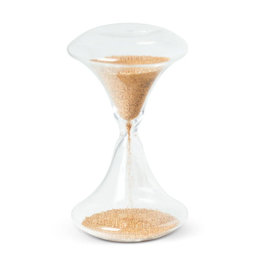 Mona Electroplated Bead Sand Timer - Gold