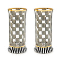 Carnival Black Tumbler Glass Set of 2
