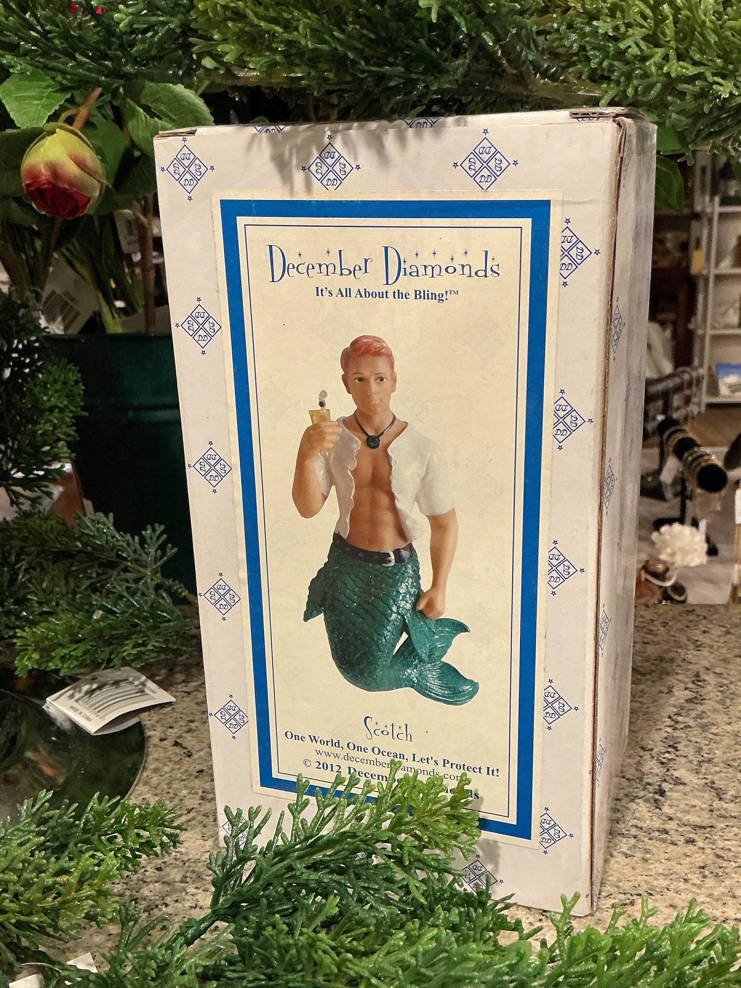 December Diamonds Scotch Ornament