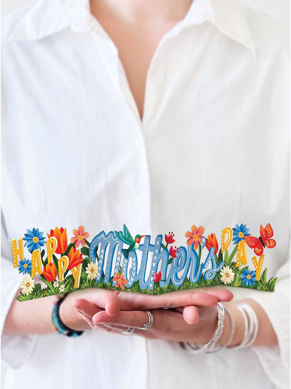 Mother's Day Wishes (10 Accordion Greeting Cards)