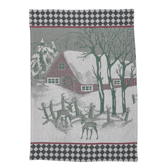New England Jacquard Dishtowel