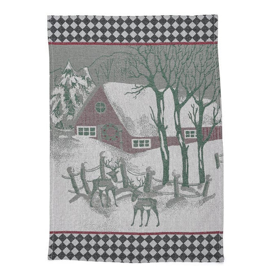 New England Jacquard Dishtowel