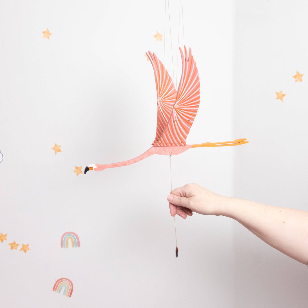 Flamingo Flying Mobile