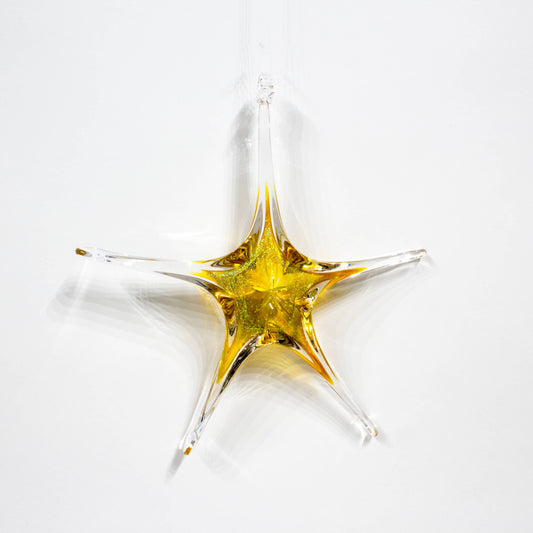 Ornament Star - Gold Starry Night Stars