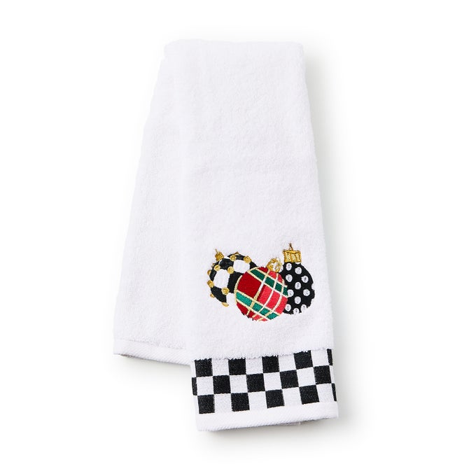 Deck the Halls Ornament Hand Towel