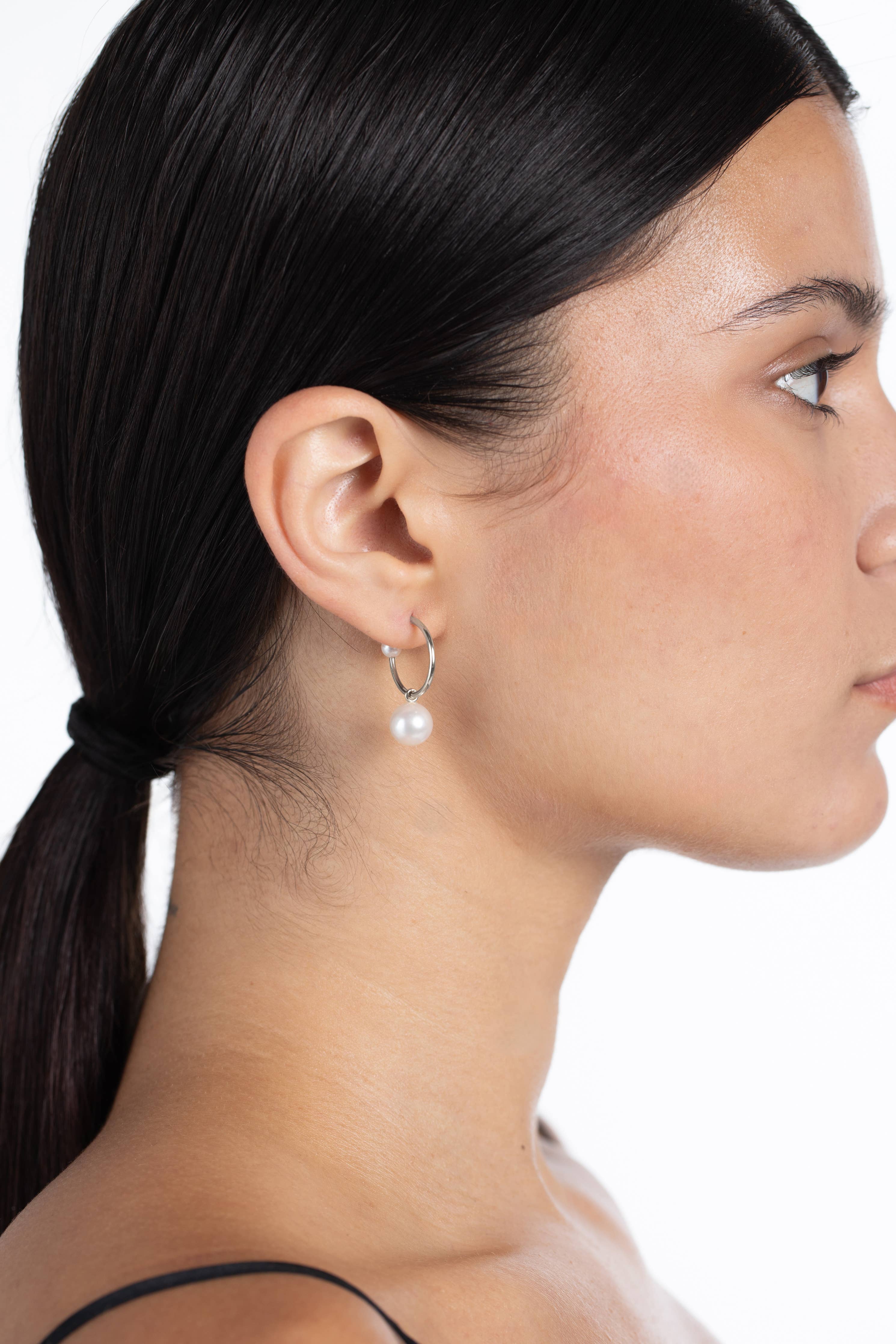 Pearl Drop Earrings