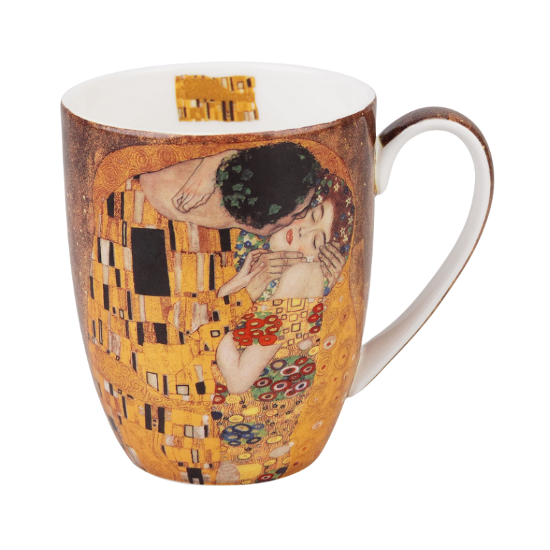 Klimt The Kiss Fine Bone China Latte Mug | Gift Boxed