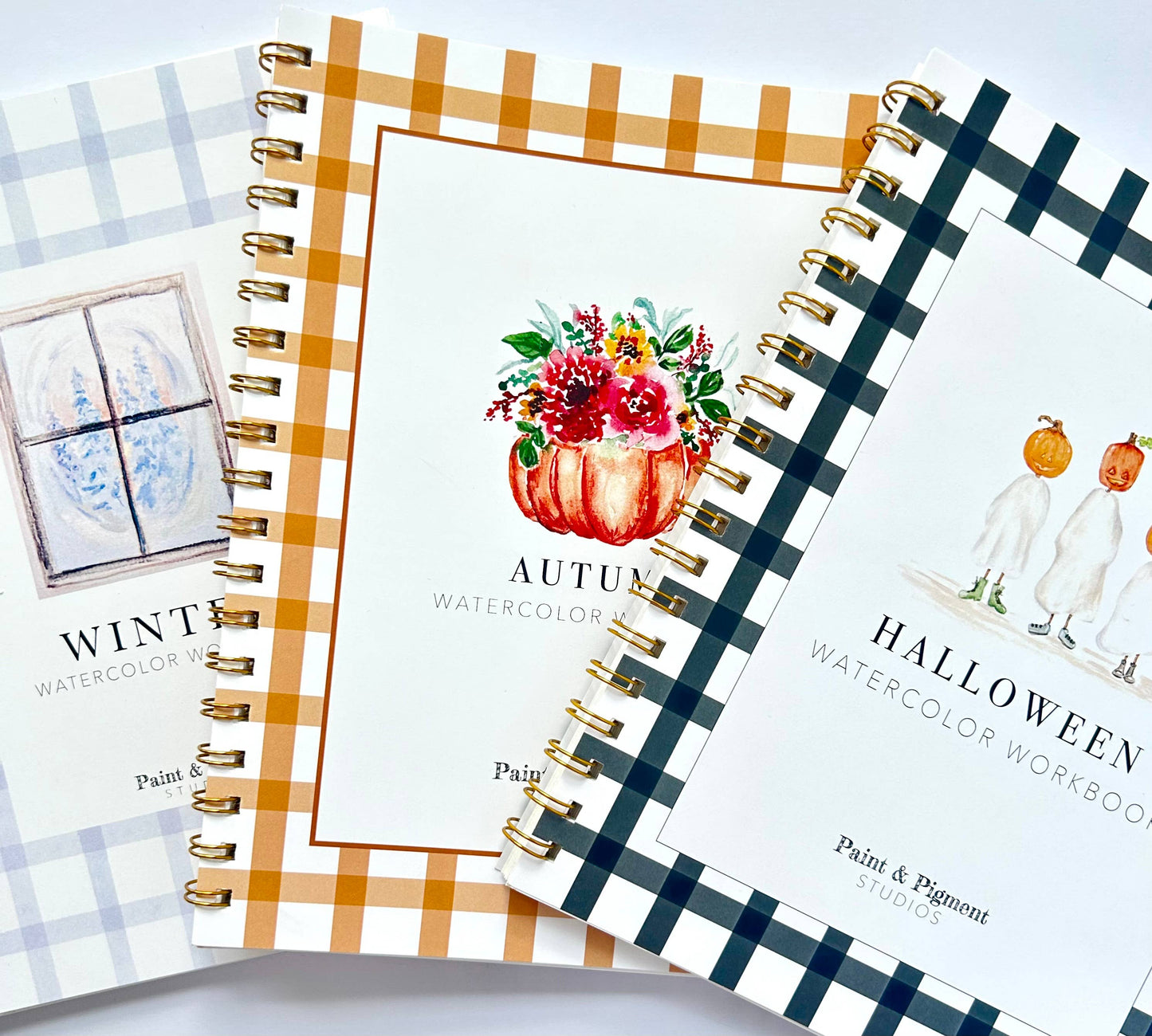 Halloween Watercolor Workbook