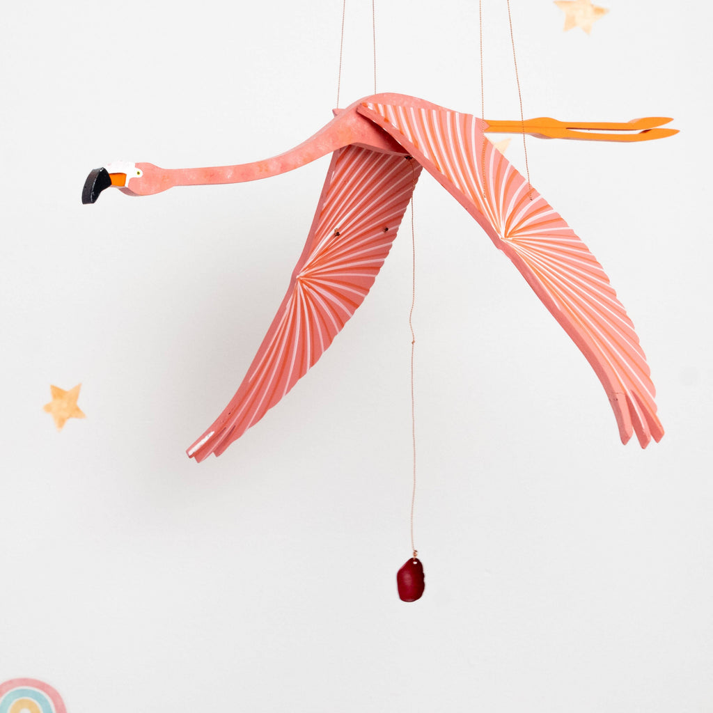 Flamingo Flying Mobile