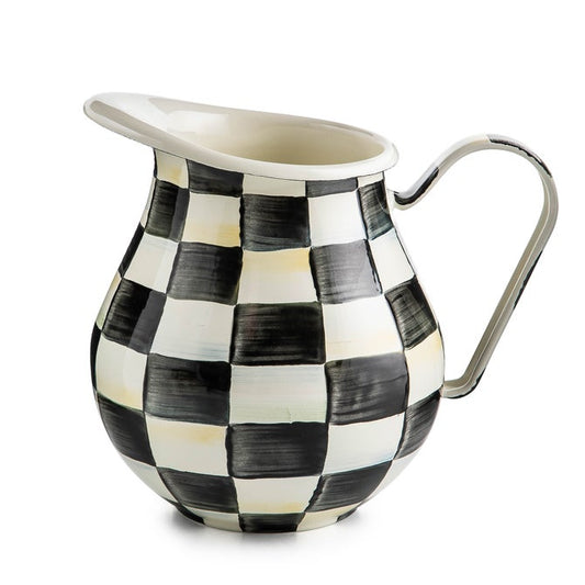 Courtly Check Round Pitcher