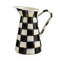 Courtly Check Enamel Practical Pitcher, Medium