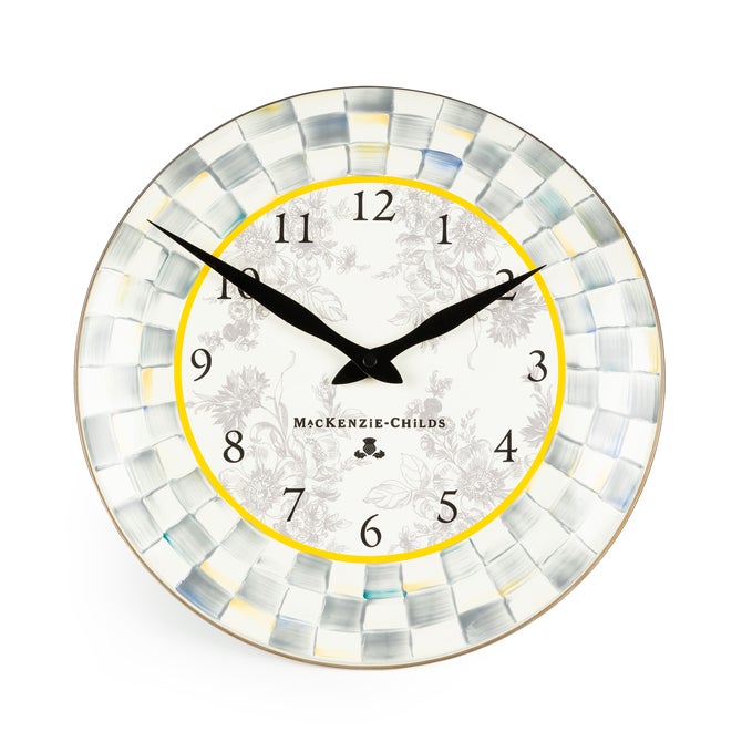 Sterling Wall Clock