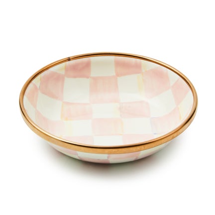 Rosy Check Dipping Bowl