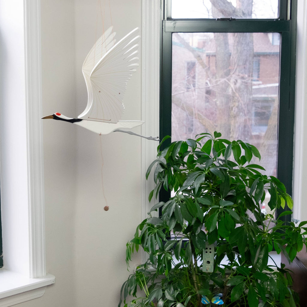Crane Flying Bird Mobile