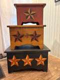 Wooden Storage Chests - Set of 3