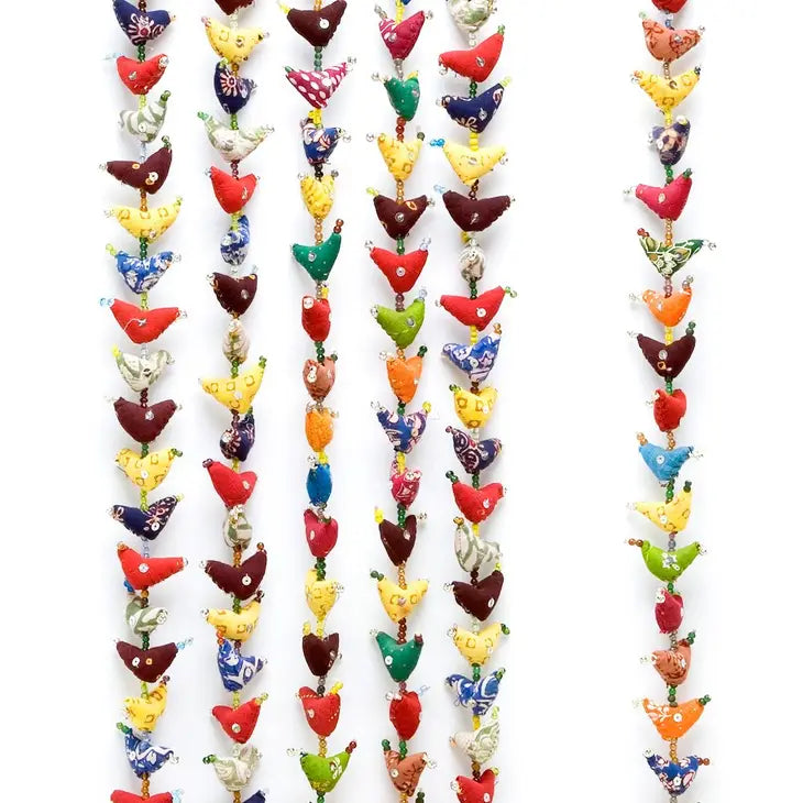 Multicolored Prosperity Hens - Small 90"