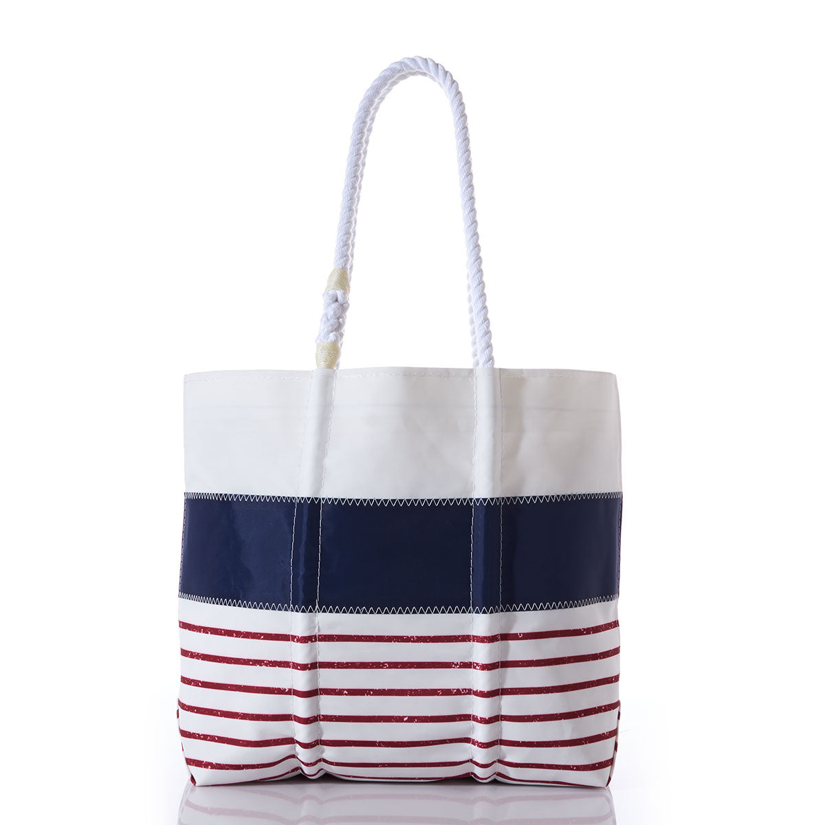Red Mariner Stripe Tote